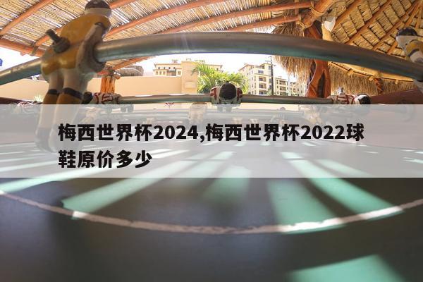 梅西世界杯2024,梅西世界杯2022球鞋原价多少